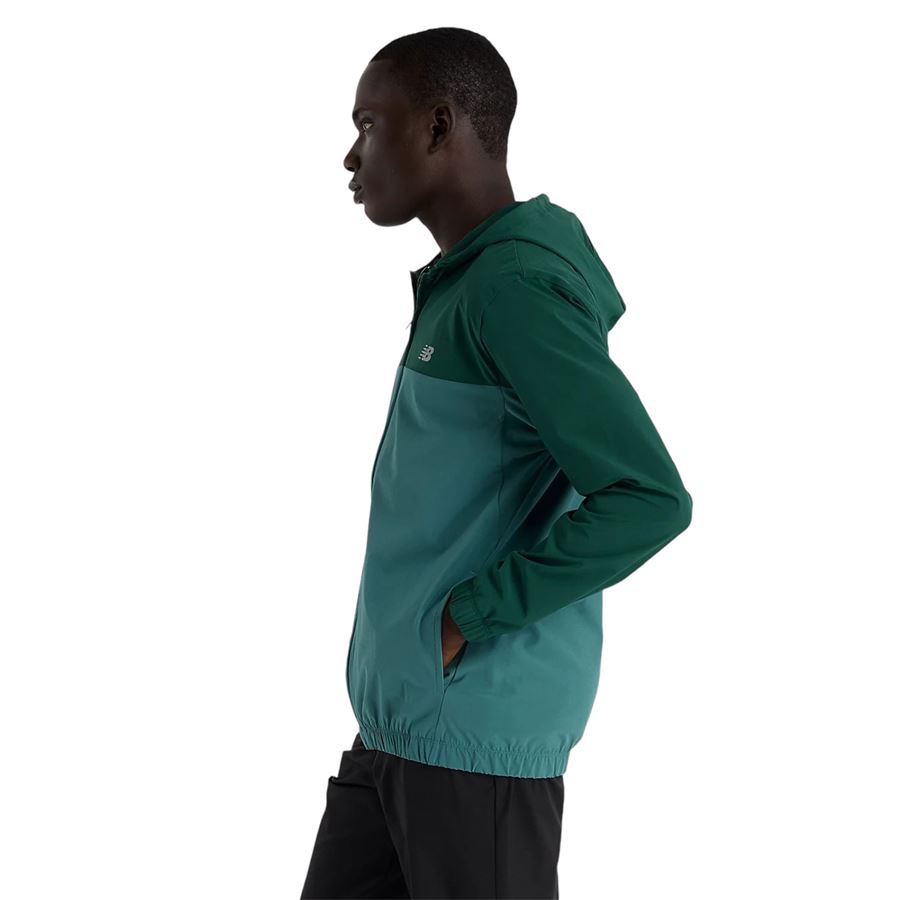 Woven Full Zip Jacket New Balance | MJ41018NUS